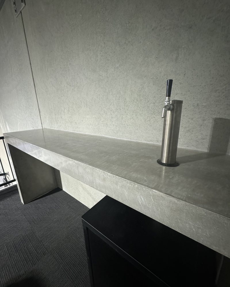 Concrete Bench — DB Concrete Construction